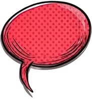 a speech bubble with a red dot pattern.jpg